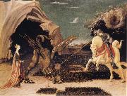UCCELLO, Paolo St George and the Dragon France oil painting artist
